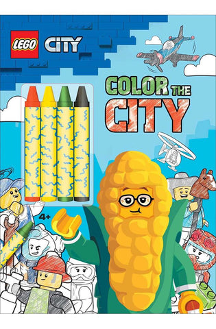 Image of LEGO City: Color the City (Color & Activity with Crayons)
