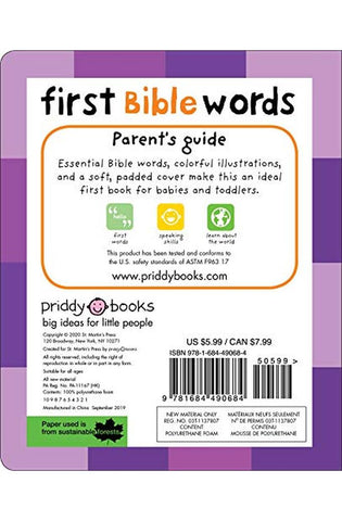 Image of First 100: First 100 Bible Words Padded