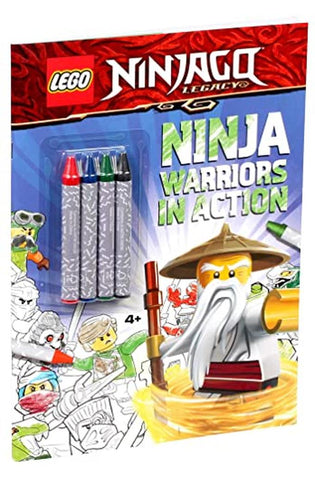 Image of LEGO NINJAGO: Ninja Warriors in Action (Color & Activity with Crayons)