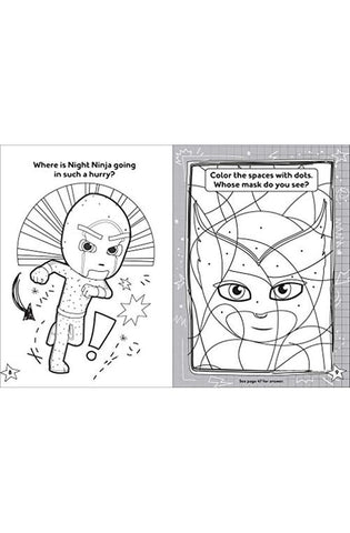 Image of PJ Masks: Mighty Masks (Coloring & Activity with Crayons)