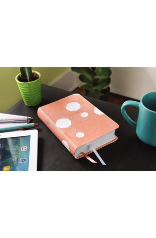 Image of NIV, Teen Study Bible (For Life Issues You Face Every Day), Compact, Leathersoft, Peach, Comfort Print
