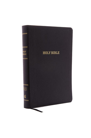 Image of KJV Holy Bible: Giant Print with 53,000 Cross References, Black Bonded Leather, Red Letter, Comfort Print: King James Version