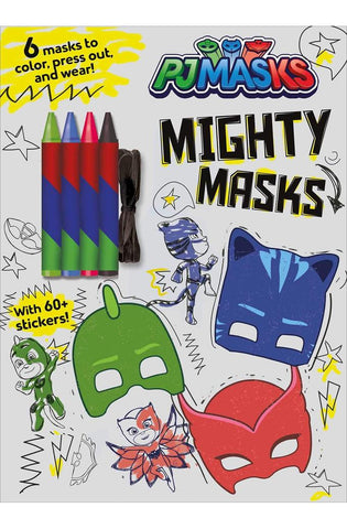 Image of PJ Masks: Mighty Masks (Coloring & Activity with Crayons)