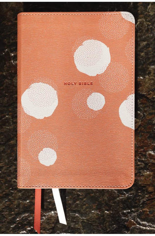 Image of NIV, Teen Study Bible (For Life Issues You Face Every Day), Compact, Leathersoft, Peach, Comfort Print