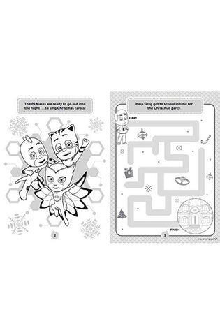Image of PJ Masks: Hooray for Christmas! (Coloring & Activity with Crayons)