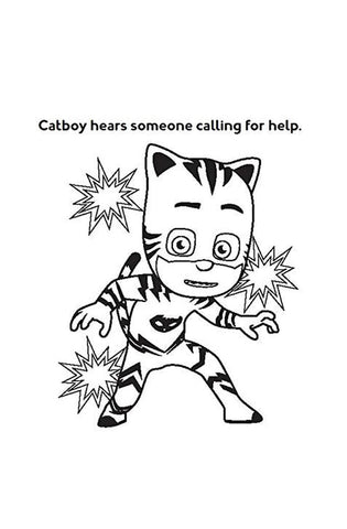 Image of PJ Masks: Carry-Along Coloring Set