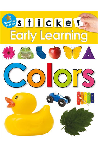 Image of Sticker Early Learning: Colors: With Reusable stickers