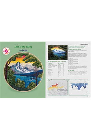 Image of Bob Ross Embroidery (Embroidery Craft)