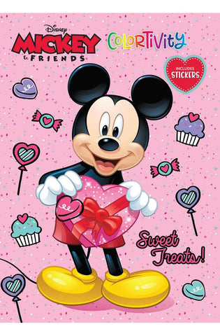 Image of Disney Mickey: Sweet Treats: Colortivity with Stickers