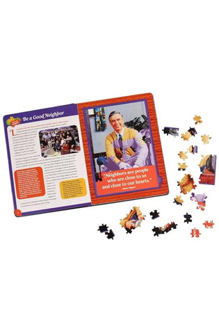 Image of Mister Rogers' Neighborhood: Pieces of Wisdom Jigsaw Puzzle Book (Jigsaw Puzzle Books)