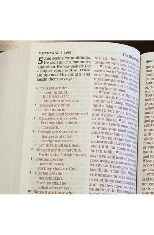 Image of NKJV, Pew Bible, Large Print, Hardcover, Black, Red Letter, Comfort Print: Holy Bible, New King James Version