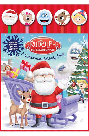 Image of Rudolph the Red-Nosed Reindeer Pencil Toppers