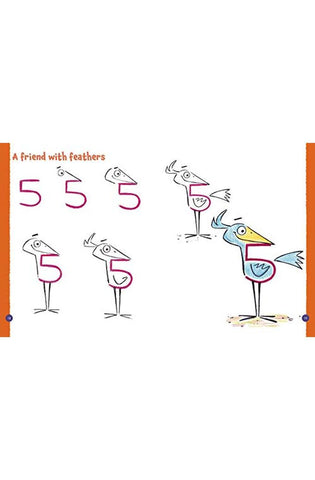 Image of Drawing Cartoons from Numbers and Letters