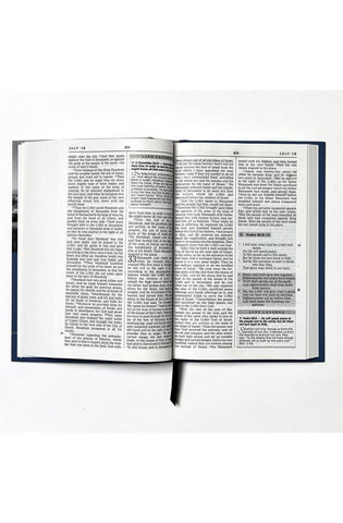 Image of NKJV, Charles F. Stanley Life Principles Daily Bible, Hardcover: Holy Bible, New King James Version (Signature Series)