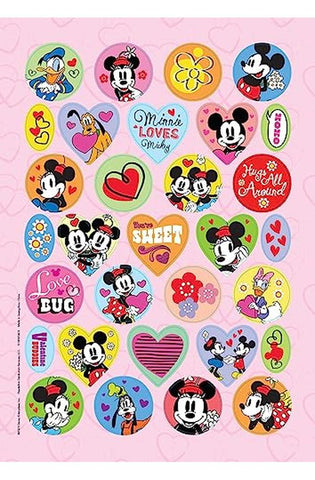 Image of Disney Minnie: Share the Love: Colortivity with Stickers