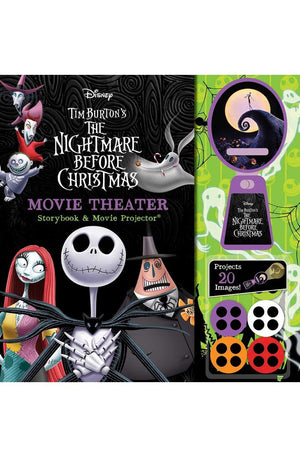 Disney: Tim Burton's The Nightmare Before Christmas Movie Theater Storybook & Movie Projector