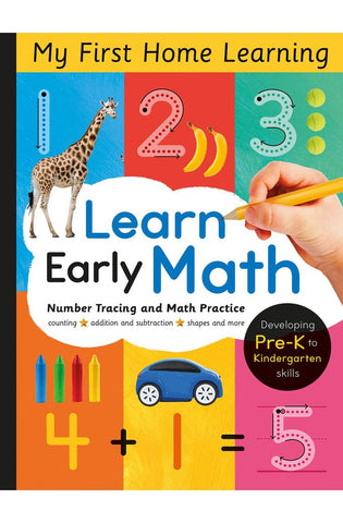 Image of Learn Early Math: Number Tracing and Math Practice (My First Home Learning)