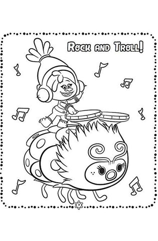 Image of DreamWorks Trolls Party Time Activity Book (Pencil Toppers)