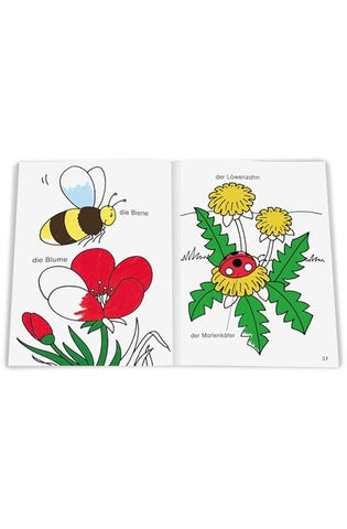 Image of Meine ersten deutschen Wörter. Ausmalen und Lernen