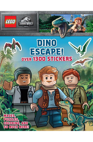 Lego Jurassic Park Sticker Book