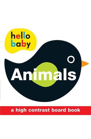 Hello Baby: Animals: A High-Contrast Board Book