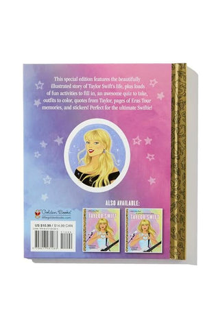 Image of Taylor Swift Ultimate Fan Edition Little Golden Book Biography: 22 Bonus Pages! Stickers!
