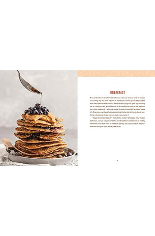Image of The Alternative Flour Cookbook: 100 Almond, Oat, Spelt & Chickpea Flour Vegan Recipes You'll Love (Plant-Based Kitchen)