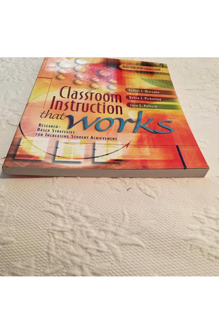 Image of Classroom Instruction That Works: Research-Based Strategies for Increasing Student Achievement