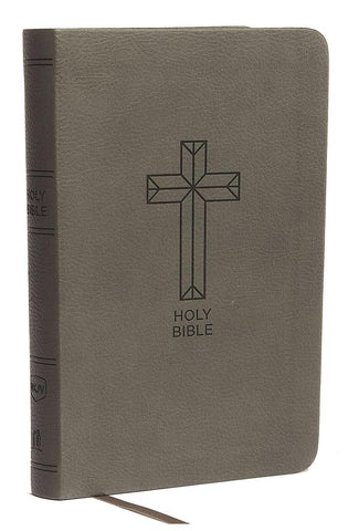 Image of NKJV, Thinline Bible, Compact, Leathersoft, Black, Red Letter, Comfort Print: Holy Bible, New King James Version