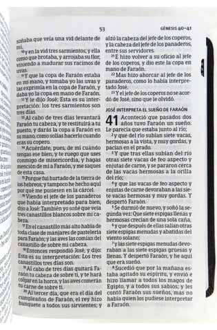 Image of Biblia RVR 1960 Letra Grande Tamaño Manual Piel Fabricada Negra con Índice