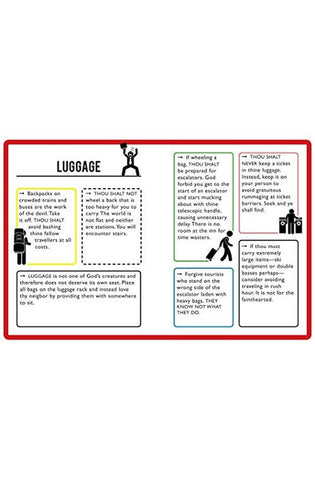 Image of Commuting Commandments: The rules you need for a smooth journey to work