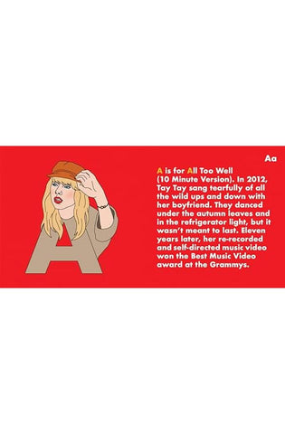 Image of Taylor Swift Legends Alphabet