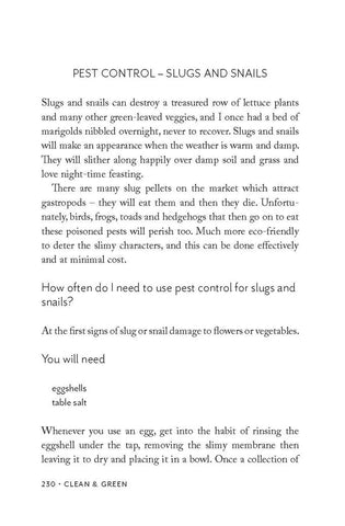 Image of Clean & Green: 101 Hints and Tips for a More Eco-Friendly Home