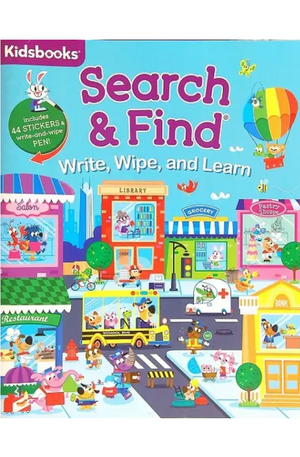 Search And Find; Write Wipe And Learn