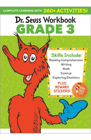 Image of Dr. Seuss Workbook: Grade 3