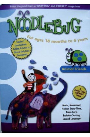 Noodlebug for Toddlers Animal Friends DVD