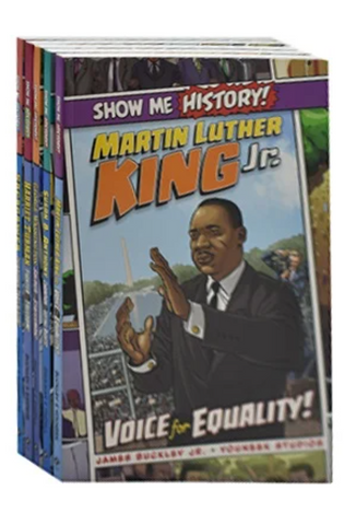 Image of Show Me History! Leaders (Martin Luther King Jr./Harriet Tubman/Sacagawea/Susan B. Anthony/George Washington)