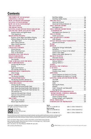 Image of Alfred's Basic 5-String Banjo Method: The Most Popular Method for Learning How to Play (Alfred's Basic Banjo Library)