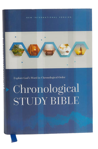 Image of NIV, Chronological Study Bible, Hardcover, Comfort Print: Holy Bible, New International Version