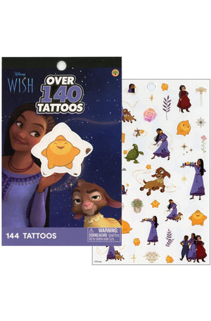 Disney Wish 4 Sheet Tattoo Book