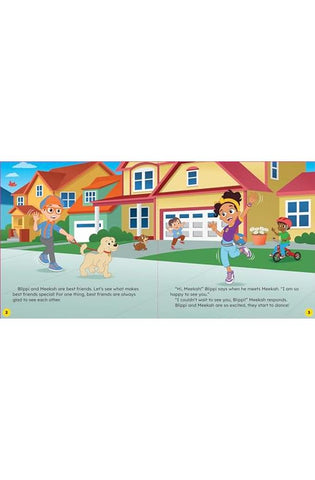 Image of Blippi: Blippi and Meekah Best-Friends (8x8)