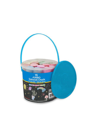 BAZIC Jumbo Color Chalk (15/Bucket)