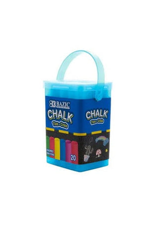 BAZIC Color Chalk (20/Bucket)
