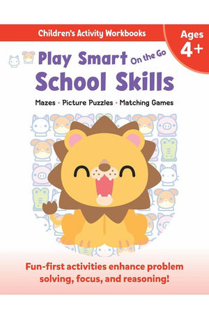 Play Smart On the Go School Skills 4+: Mazes, Picture Puzzles, Matching Games (Play Smart On the Go Activity Workbooks)