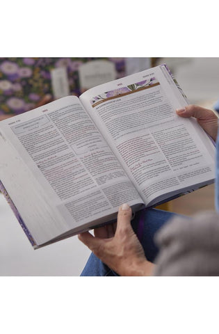 Image of KJV, The Woman's Study Bible, Black Genuine Leather, Red Letter, Full-Color Edition, Comfort Print (Thumb Indexed): Receiving God's Truth for Balance, Hope, and Transformation