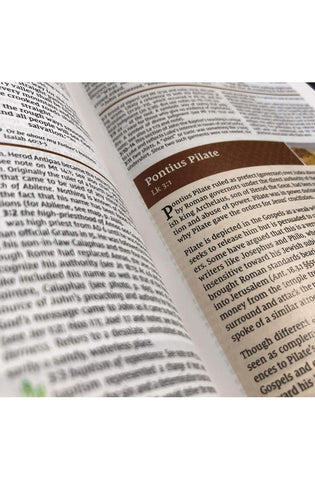 Image of NIV Study Bible, Fully Revised Edition (Study Deeply. Believe Wholeheartedly.), Large Print, Bonded Leather, Black, Red Letter, Comfort Print