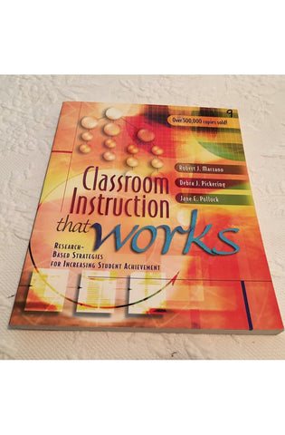Image of Classroom Instruction That Works: Research-Based Strategies for Increasing Student Achievement