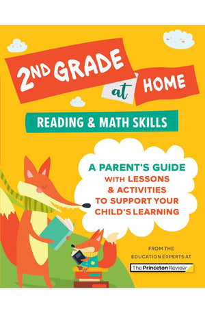 2nd Grade at Home: A Parent's Guide with Lessons & Activities to Support Your Child's Learning (Math & Reading Skills) (Learn at Home)