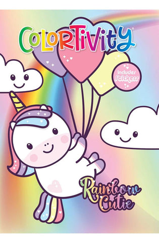 Image of Rainbow Cutie: Colortivity with Stickers