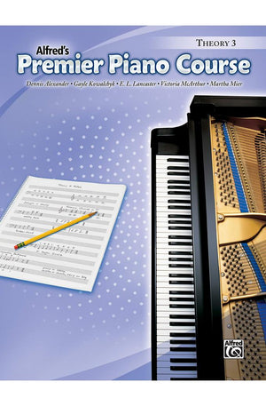 Premier Piano Course Theory, Bk 3 (Premier Piano Course, Bk 3)